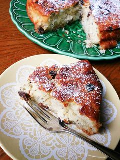 ギリシャヨーグルトとチアシードのケーキ-レシピのメイン写真