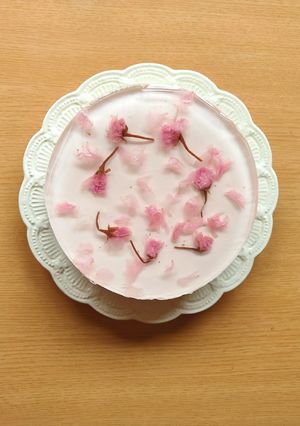 桜の季節に＊桜の豆腐レアチーズケーキ-レシピのメイン写真