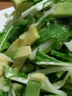 アボカドのにんにくわさび味サラダ-レシピのメイン写真