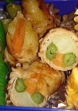 豚巻き野菜-レシピのメイン写真