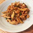 簡単*胸肉とじゃがいもでチンジャオロース