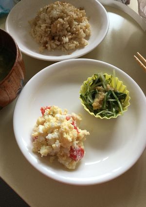簡単!色が綺麗なポテト・卵サラダ-レシピのメイン写真