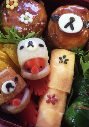簡単 キャラ弁 おかず ちくわタコ星人⑥-レシピのメイン写真