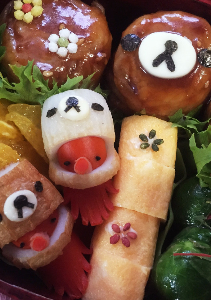 簡単 キャラ弁 おかず ちくわタコ星人⑥-レシピのメイン写真
