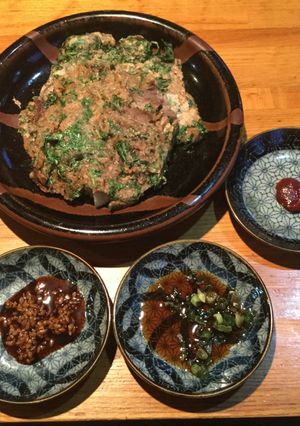 タンポポの葉っぱのチヂミ-レシピのメイン写真