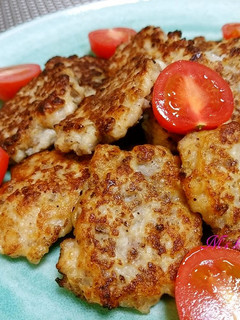 プリプリ食感♪のチキンバーグ☆-レシピのメイン写真