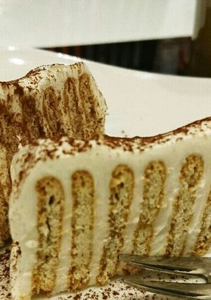 クリームチーズでビスケットケーキ-レシピのメイン写真