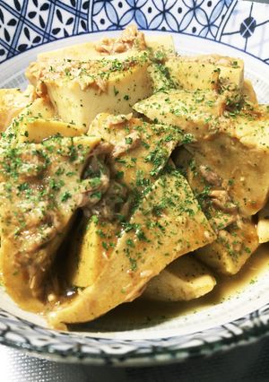高野豆腐のシーチキン入カレー風味-レシピのメイン写真