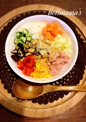 きゅうりまるごと、仲間野菜たっぷりうどん-レシピのメイン写真