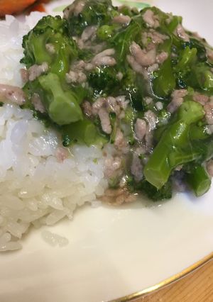 おかずになるブロッコリー麻婆-レシピのメイン写真
