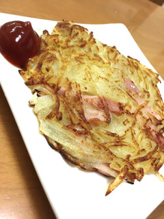 粉いらず♪カリっと簡単じゃがいもガレット-レシピのメイン写真