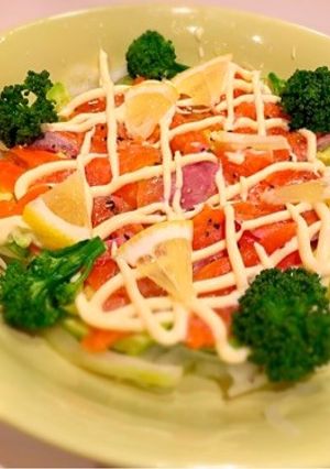 虹鱒（トラウト）のレモンカルパッチョ-レシピのメイン写真