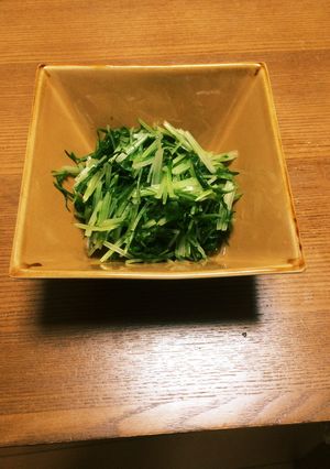 水菜の和物-レシピのメイン写真