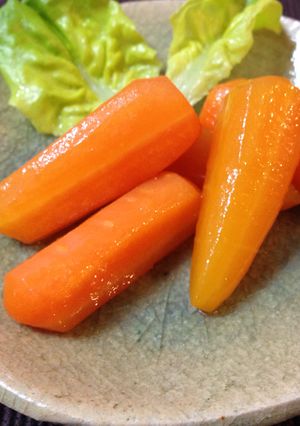 ダイエット♬簡単ヘルシーにんじんグラッセ-レシピのメイン写真