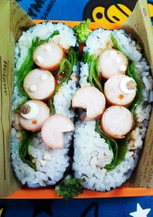 おにぎらずde金魚ちゃん-レシピのメイン写真