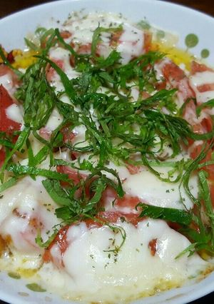 トマトのチーズ焼き-レシピのメイン写真
