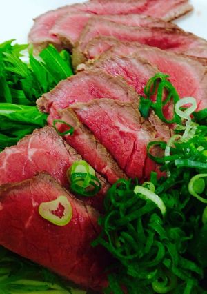 フライパンで簡単ローストビーフ-レシピのメイン写真