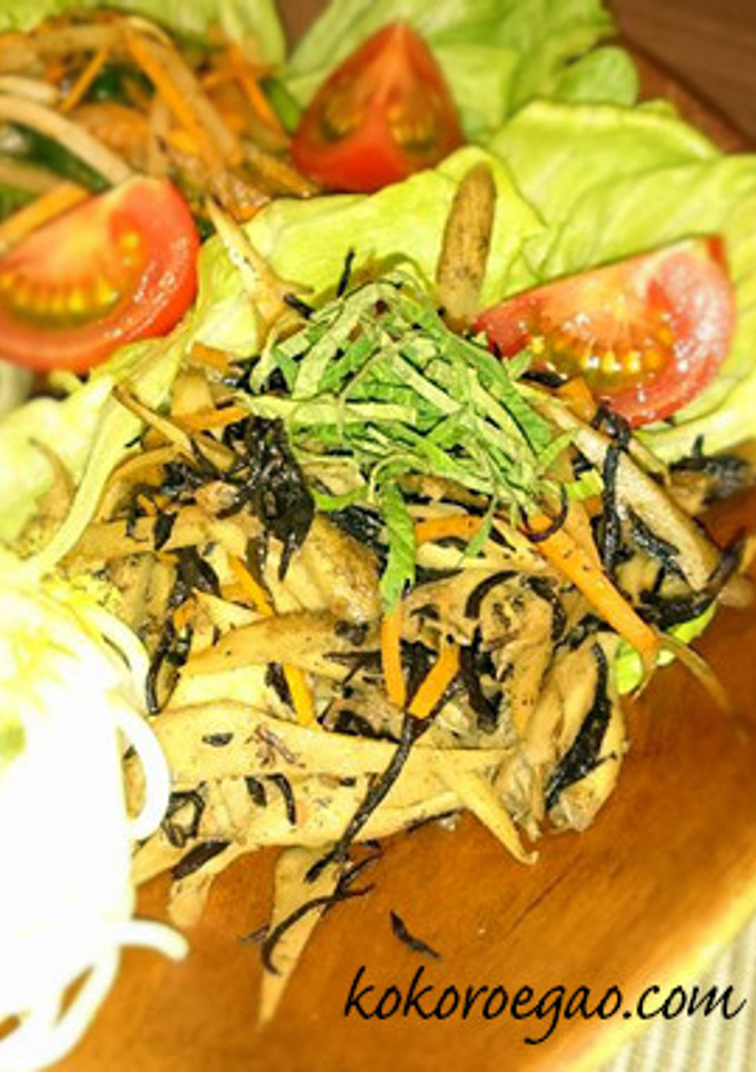 ごぼうのヒジキ煮-レシピのメイン写真