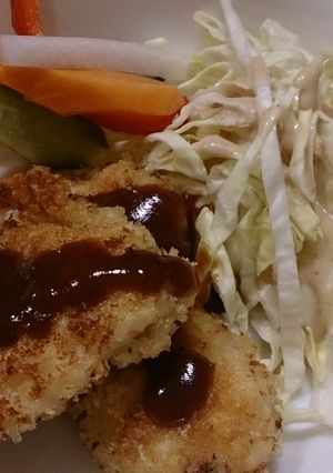 鶏胸肉のカツ 簡単です(*^^*)-レシピのメイン写真