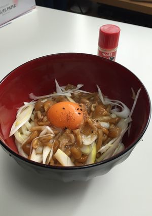 手抜きだけどおいしい釜玉うどん-レシピのメイン写真