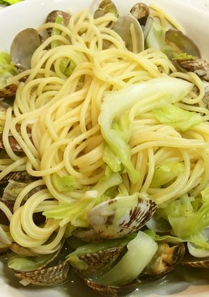 ★あさり キャベツ ボンゴレパスタ-レシピのメイン写真