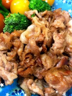 簡単♡激安豚こまで美味しい生姜焼き-レシピのメイン写真