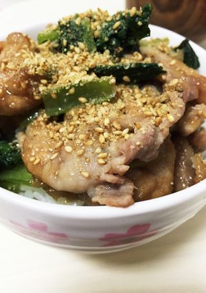 子ども大好き小松菜丼☆簡単◎ボリューム◎-レシピのメイン写真