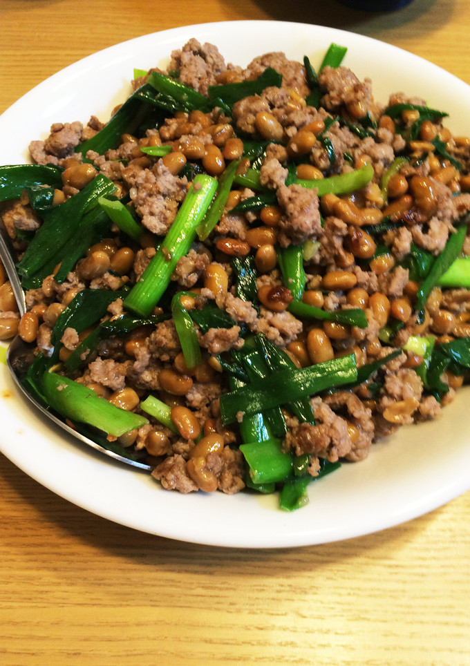 納豆がごちそうに！簡単納豆小ねぎ炒め-レシピのメイン写真