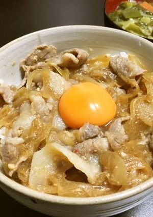 みそ豚丼-レシピのメイン写真