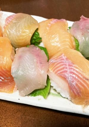 アマゴ寿司-レシピのメイン写真