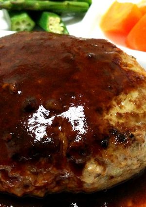 ふんわりハンバーグ-レシピのメイン写真