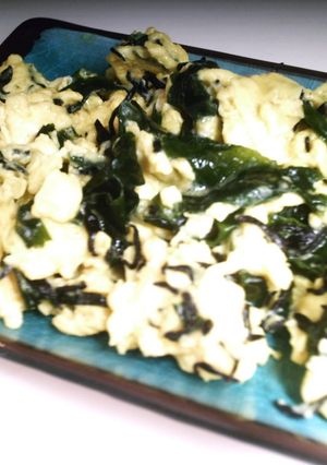 わかめとひじきの炒り卵-レシピのメイン写真