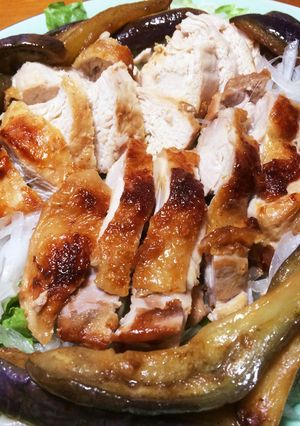 メチャ旨♡鶏モモ肉とムネ肉とナスのソテー-レシピのメイン写真