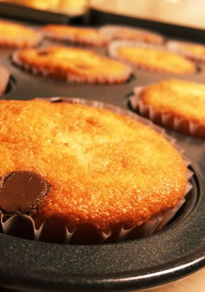 失敗知らずの簡単チョコバナナマフィン☆-レシピのメイン写真