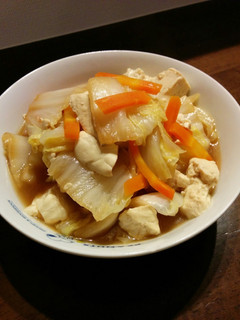 白菜と豆腐の田舎煮-レシピのメイン写真