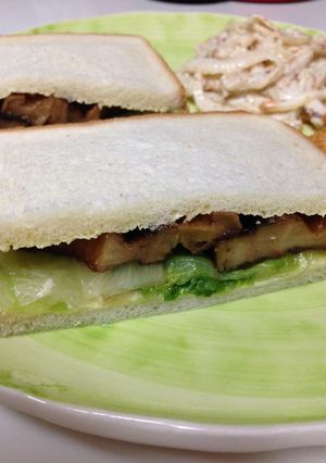 車麩の角煮風サンド-レシピのメイン写真