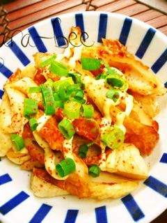 3分おつまみ♡オイマヨ照り焼きちくわ-レシピのメイン写真