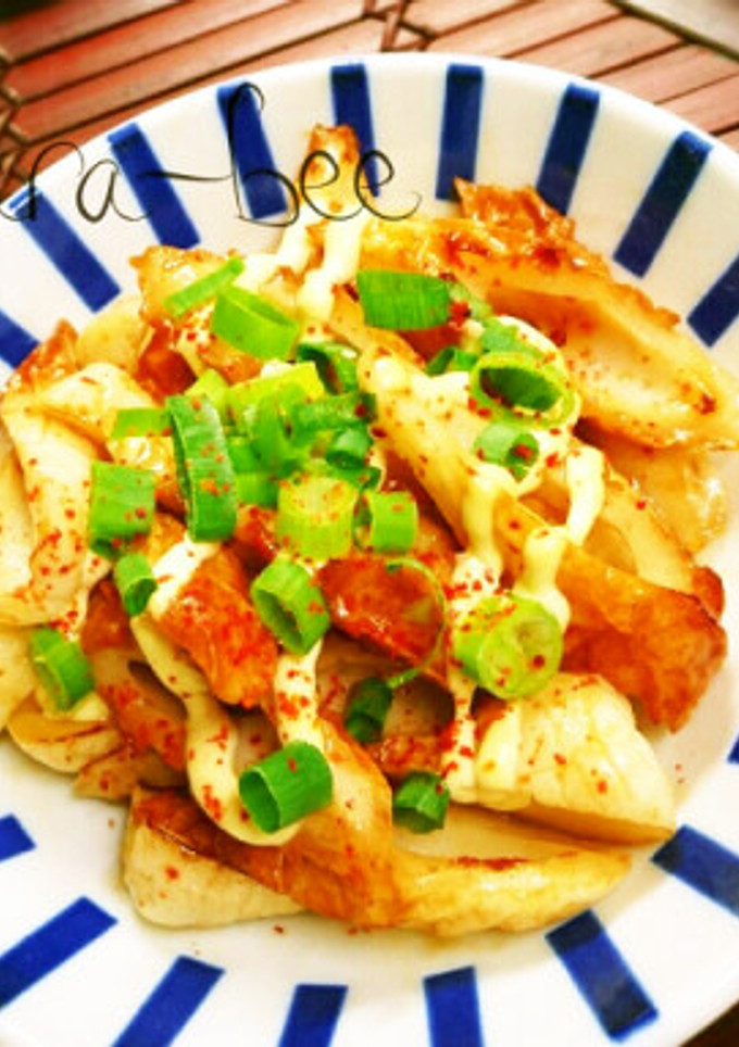 3分おつまみ♡オイマヨ照り焼きちくわ-レシピのメイン写真