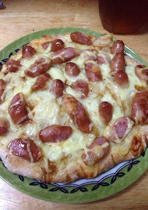 簡単♪ホットケーキピザ-レシピのメイン写真