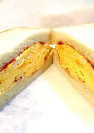 厚焼きたまごサンドイッチ★オーロラソース-レシピのメイン写真