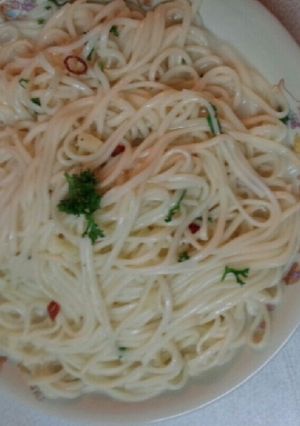 血管ダイエット食710（ペペロンうどん）-レシピのメイン写真