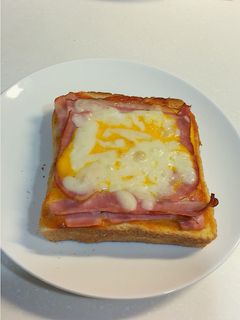 とろけるチーズと卵のトースト-レシピのメイン写真
