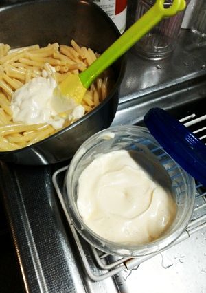 洗い物少ない手作りマヨネーズ。-レシピのメイン写真