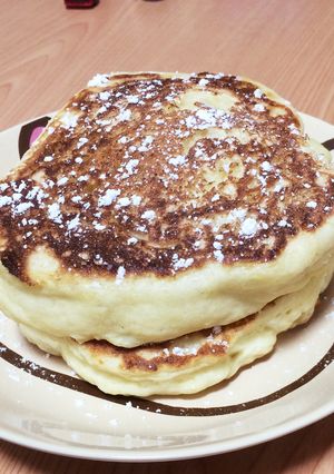 卵なしのホットケーキ-レシピのメイン写真