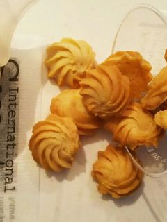 飲み残しミルクを使った絞り出しクッキー☆-レシピのメイン写真