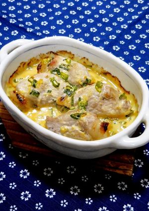 肉巻き新玉葱の味噌マヨソース焼き✿-レシピのメイン写真