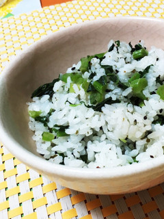 大根の菜っ葉で菜飯☆ごま塩で味付け簡単-レシピのメイン写真