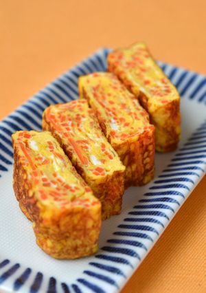 にんじんの卵焼き-レシピのメイン写真