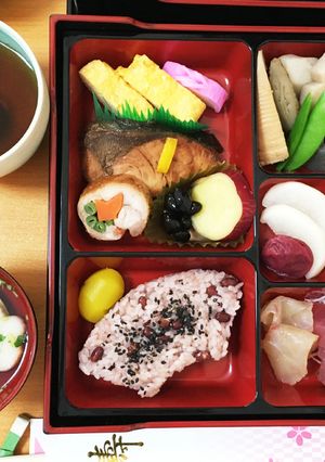 100日祝いのお食い初め☆大人用弁当-レシピのメイン写真