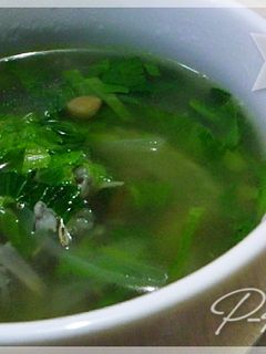 セロリとレンズ豆のスープ-レシピのメイン写真